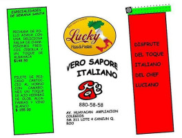 Lucky Pizza Pastas food