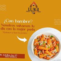 Luigi Pizza, Pasta Y Vino food