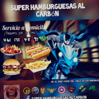 Super Hamburguesas Al Carbón food