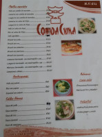 Comida China menu