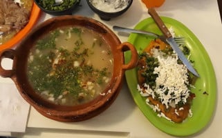 Caldo Ranchero (calderia) food