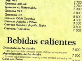 La Cocina de La Abuela menu