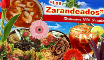 Los Zarandeados food