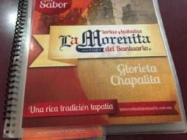 La Morenita menu