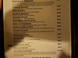 Restaurante Heidelberg menu