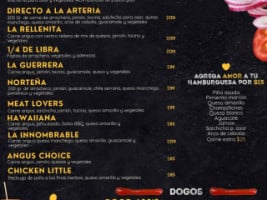 Mirador 600 menu