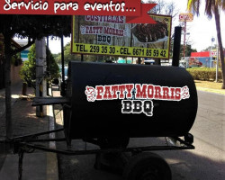 Patty Morris Bbq outside