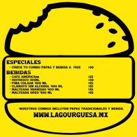 La Gourguesa menu