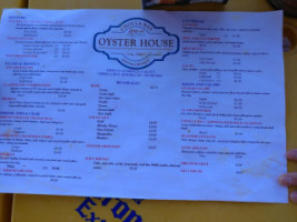 Cholla Bay Oyster House menu