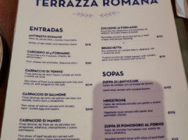 Terrazza Romana food