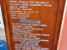 Guido's menu