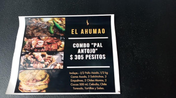 El Ahumao Pollo Y Carne Asada food