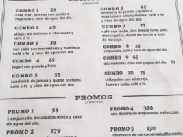 Filomena Argentino-fusión menu