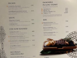 Hana Polynesian Grill menu