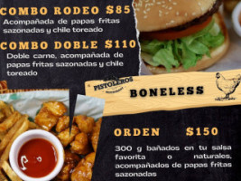 Pistoleros menu