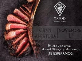 Wood Gourmet Grill food