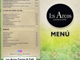 Los Arcos Cocina Café menu