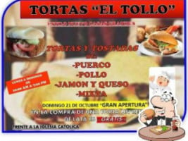 Tortas El Tollo food