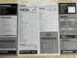 Pizzeria Don Giovanni menu