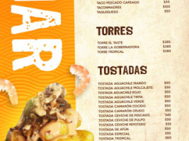 El Taste menu