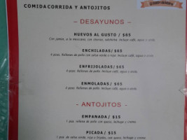 El Sazón De Marine menu