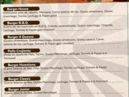 Coffee House menu