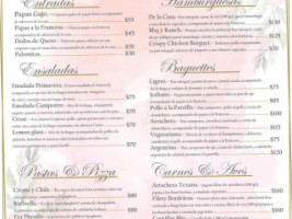 Raffaella Vintage Cafe menu