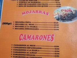 Marisqueria La Cabaña menu