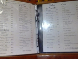 Las Juanas menu