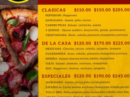 Mineros Pizza food