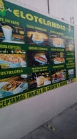 Elotelandia menu