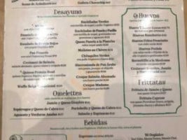 Le Pain Quotidien menu