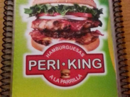 Hamburguesas Peri-king menu