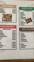 La Estacion Del Taco menu