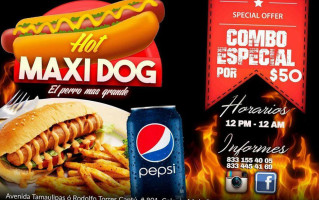 Hot Maxi Dog food