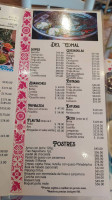 El Comal De Villa menu