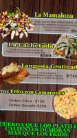 Mariscos De La Ambar food