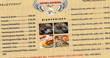 Cocina Express Angel inside