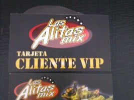 Las Alitas Mix menu