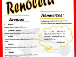 La Renoleta menu