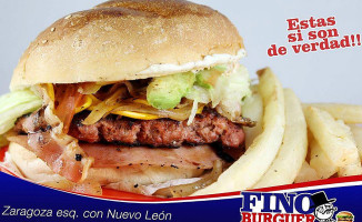 Fino Burguer food