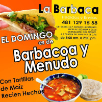 La Barbaca De Valles food