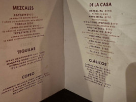 Atarraya menu