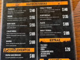 Lakrilla Burger Shop menu