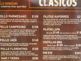 Lapa Lapa Querétaro menu