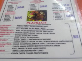 Taqueria Mixe food