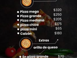 Luigi's Pizza menu