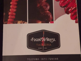 Fogon Do Brasil menu