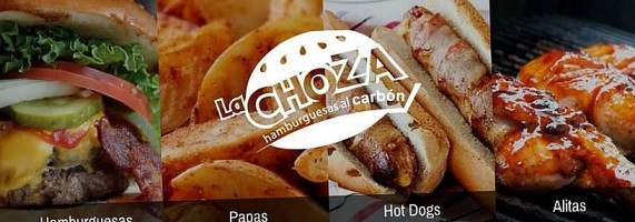 La Choza Hamburguesas Y Tacos food