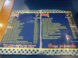 La Tortuga menu